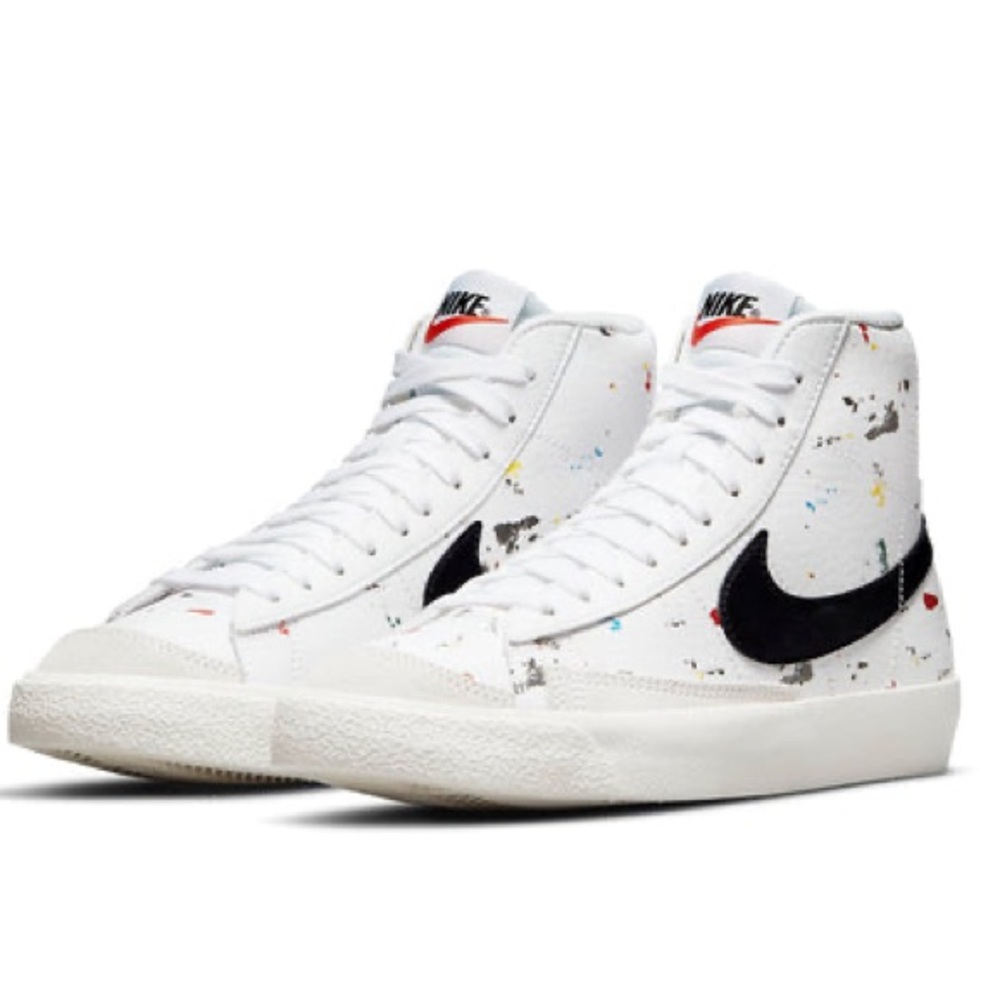 NIKE | Blazer Mid ‘77 Paint Splatter high tops/sneakers/shoes - Picture 2 of 11
